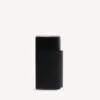 Portefeuille long pour passeport homme avec 1 ticket, noir