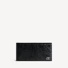 Portefeuille long vertical Monaco pour homme, noir