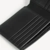 Portefeuille plié carré « City » pour homme, noir Portefeuille plié carré « City » pour homme, noir