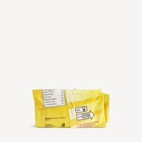 Portefeuille pochette « Chips » en jaune