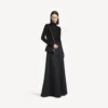 Portefeuille pour femme en forme d’Hourglass avec chaîne, noir Portefeuille pour femme en forme d’Hourglass avec chaîne, noir