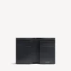 Portefeuille vertical à deux volets Monaco pour homme, noir