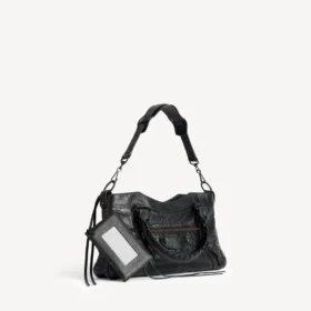 Premier sac « City » pour femme, en noir