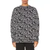 Pull Balenciaga Paris Intarsia « Black White » 599826T31701070