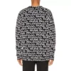 Pull Balenciaga Paris Intarsia « Black White » 599826T31701070