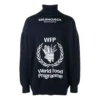 Pull Balenciaga x Programme alimentaire mondial « Navy White » 542703T15074177