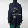 Pull Balenciaga x Programme alimentaire mondial « Navy White » 542703T15074177