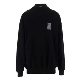 Pull à col rond Barcode « Black » 652981TKVE61070
