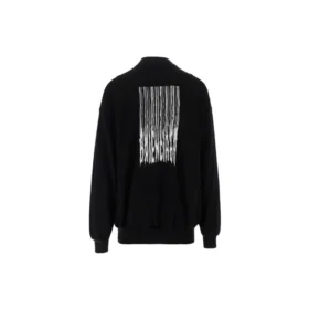 Pull à col rond Barcode « Black » 652981TKVE61070