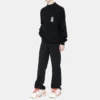 Pull à col rond Barcode « Black » 652981TKVE61070
