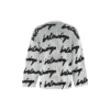 Pull à col rond en coton 3D Scribble « White » 625985T31809040