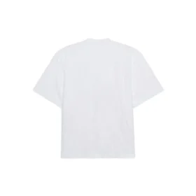 Pull à col rond et manches courtes pour homme Balenciaga avec impression du mot « Word », blanc 641614TJVI39040 Pull à col rond et manches courtes pour homme Balenciaga avec impression du mot « Word », blanc 641614TJVI39040