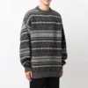 Pull à col rond Fair Isle « Gris » 675280T16121240