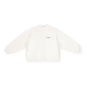 Pull à col rond oversize Strike 1917 « Blanc » 699242TMVH29800