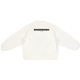 Pull à col rond oversize Strike 1917 « Blanc » 699242TMVH29800