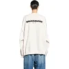 Pull à col rond oversize Strike 1917 « Blanc » 699242TMVH29800