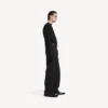 Pull à col rond pour homme, noir Pull à col rond pour homme, noir