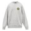 Pull à col rond Sporty B Crest Logo « Gris » 671125TLV601300