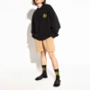 Pull à col rond Sporty B Crest Logo « Noir » 671125TLV60-1000
