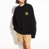 Pull à col rond Sporty B Crest Logo « Noir » 671125TLV60-1000