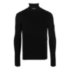 Pull à col roulé ajusté « Black » 682003T51751000