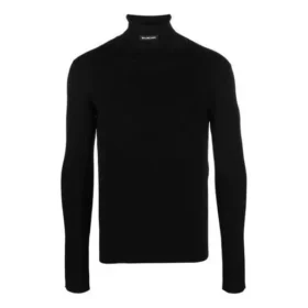 Pull à col roulé ajusté « Black » 682003T51751000
