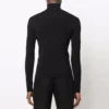 Pull à col roulé ajusté « Black » 682003T51751000