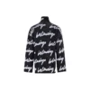 Pull à col roulé en jersey avec logo griffonné « Noir » 625927T31801070