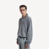 Pull à col roulé pour homme, gris chiné Pull à col roulé pour homme, gris chiné