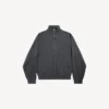 Pull à demi-zip pour homme, gris