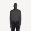 Pull à demi-zip pour homme, gris
