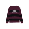 Pull en maille BB à bordures « Violet Noir » 608760T31621087
