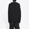 Pull en maille à col rond avec logo BB Laurel Crown « Noir » 664369T32111000