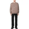 Pull en maille à col rond BB « Beige » 733859T32539378