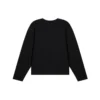 Pull en maille à col rond « Noir multicolore » 646491T15952771