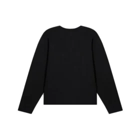 Pull en maille à col rond « Noir multicolore » 646491T15952771