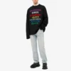 Pull en maille à col rond « Noir multicolore » 646491T15952771