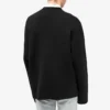 Pull en maille à col rond « Noir multicolore » 646491T15952771