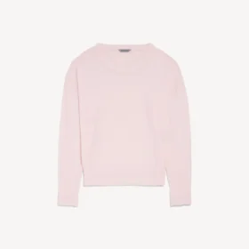 Pull femme rose poudré