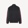 Pull hybride zippé pour homme, gris foncé Pull hybride zippé pour homme, gris foncé