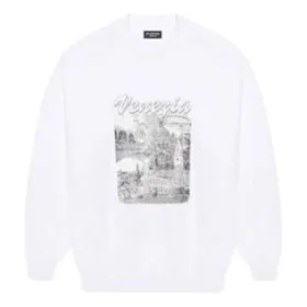 Pull à imprimé Venezia « White » 652981TKV899094