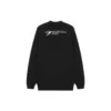 Pull à logo brodé, coupe moyenne « Noir » 652981TKV871070