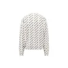 Pull Mini Allover Logo « Blanc Noir » 736247T32339054