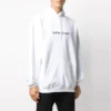 Pull oversize pour homme Balenciaga avec logo, blanc 570811TIV559040