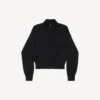 Pull zippé pour femme, noir Pull zippé pour femme, noir