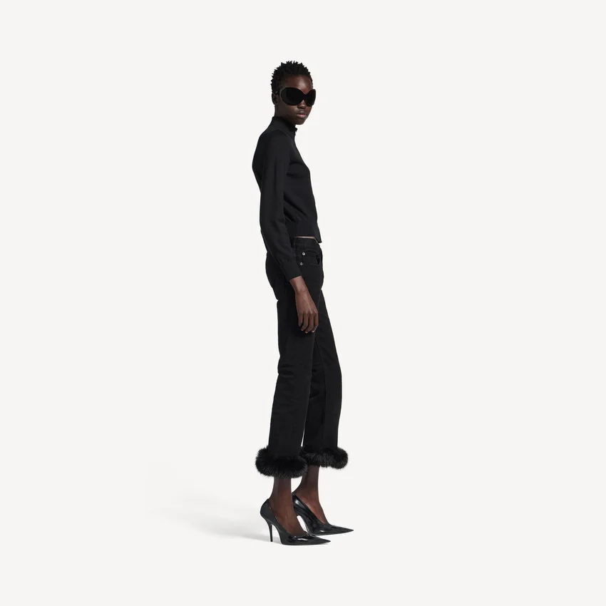 Pull zippé pour femme, noir Pull zippé pour femme, noir