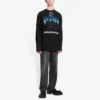 Rammstein Allemagne T-shirt unisexe à manches longues « Crossover » noir 651796TLV511000