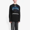 Rammstein Allemagne T-shirt unisexe à manches longues « Crossover » noir 651796TLV511000
