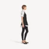Robe-chemise hybride pour femme, noire Robe-chemise hybride pour femme, noire