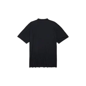 Robe-T-shirt Paris Strass « Noir » 777750TRVL71000